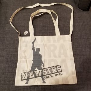 NWT Newsies The Musical Canvas Tote Messenger Bag